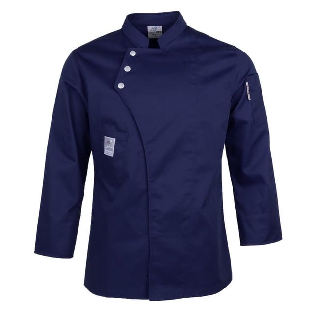 Chaquetas Abrigo de Manga Larga Uniformes Hotel Restaurantes - Azul oscuro, oscuro m Sunnimix uniforme de chaqueta de chef