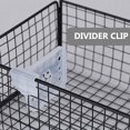 thumbnail image 4 of 25Pcs Refrigerator Side Door Separator Universal Classification Plastic Divider, 4 of 8