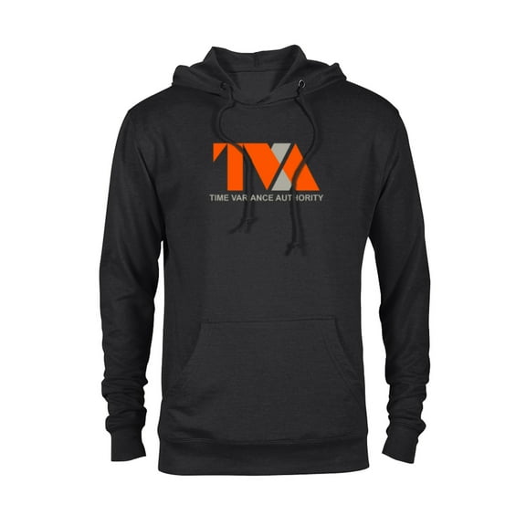 Marvel Loki Time Variance Authority TVA Logo - Pullover Hoodie for Adults - Customized-Black