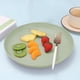 thumbnail image 4 of Platos De Plástico De Paja De Trigo Bandejas De Plástico Irrompibles Reutilizables Para Cocina, Camping, Aptas Para Lavavajillas Y Microondas, Color Verde, 14x14x1,4cm Rkxzt, 4 of 8
