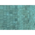 thumbnail image 1 of Ahgly Company Machine Washable Indoor Rectangle Transitional Medium Turquoise Green Area Rugs, 7' x 9', 1 of 7