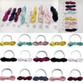 thumbnail image 5 of Lovely Headband Baby Kids Girls Toddler Bowknot Hair Band Wrap Accessories Headwear Set, 5 of 5