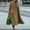 Khaki coat for women, variant on Usmixi Winter Wool Coat for Women Women Woolen Overcoat Plus Size Casual Solid Button Down Long Coats Long Sleeve Loose Lapel Fleece Trench Jacket with Pocket Casual Wool Coat