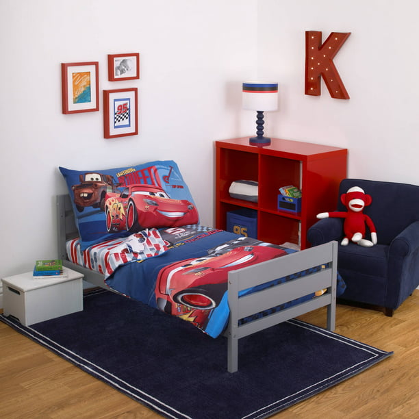 Disney Cars Toddler Bedding Sets, Lightning Mcqueen Twin Bed Sheets