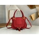 thumbnail image 5 of Bolso bandolera de piel de vaca de grano clásico, estilo retro, de tamaño pequeño, de 30 cm, de un solo hombro, de piel auténtica, de diseñador, de alta calidad, 5 of 5