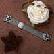 thumbnail image 4 of For GarminMove 3 Vivomove 3 Milanese Band Metal Magnetic Watch Strap Clover Decor, Size: L - Silver, 4 of 5