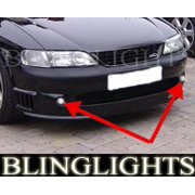 95-02 Vauxhall Vectra B Xenon Fog Lamps Driving Lights Kit