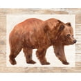 thumbnail image 2 of Vess, June Erica 32x26 Gold Ornate Wood Framed with Double Matting Museum Art Print Titled - Rustic Barnwood Animals III, 2 of 4
