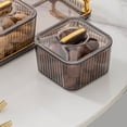 thumbnail image 6 of Fruit Divided Serving Tray - Removable Divided Clear Food Storage Containers with 4 Compartment,Candy Snack Tray,Snack Tray For Kitchen And Party Food And Pantry Organization, 6 of 7