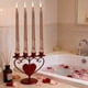 thumbnail image 4 of Velas Roscadas Galvanizadas Con Parafina Velas de cera de bronce galvanizado, 4 piezas, con rosca y varilla larga, ideales para bodas y restaurantes (cobre) JASKFLY, 4 of 9