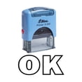 thumbnail image 1 of OK Self Inking Rubber Stamp Office Stationary Custom Shiny Stamp, 1 of 1