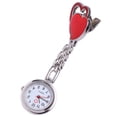thumbnail image 3 of SHISUYAN Heart Shaped Watch Waterproof Pocket Watch Fashion Creative Hanging Watch for Decor Use (Red), 3 of 8