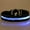 Black, variant on Glow in The Dark Dog Collar Reflective Nylon Pet Necklace with LED Light for Night Visibility