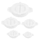 thumbnail image 1 of 5 moldes manuales para prensar masa de dumplings, lavables, de plástico, para hacer wontons., 1 of 5