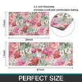 thumbnail image 7 of Pioneer Flower Floral Print Pattern Kitchen Rugs Sets Of 2,Anti Fatigue Kitchen Mat Rugs Non Slip Washable,Decorative Kitchen Floor Mats for Kitchen,Sink,Laundry,17"x30"+17"x47", 7 of 7