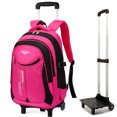 thumbnail image 1 of Sac à Dos Trolley Créatif à 2 Roues, Résistant aux Éclaboussures, Sac à Dos à Roulettes, Sac d'École, 1 of 3