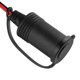 thumbnail image 2 of Adaptadores Adaptadores Toma de encendedor de cigarrillos Universal para coche, motocicleta, camión, 12-24V, con fusible y Cable, 2 of 9
