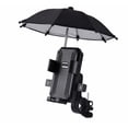 thumbnail image 1 of Soporte para Celular con Paraguas para Bicicleta y Motocicleta SH-3167 | Rotación 360°, Protección contra Sol y Lluvia, Compatible con Smartphones de 3.5" a 7.1, Paraguas de teléfono para el Sol, 1 of 6