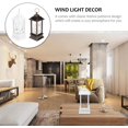 thumbnail image 4 of Lanterne Extérieure 2 Pcs Eid Ramadan Lampes LED, pour Décoration de Table à Domicile Porte-Bougies, 4 of 5