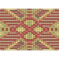 thumbnail image 1 of Ahgly Company Machine Washable Indoor Rectangle Transitional Grapefruit Red Area Rugs, 5' x 7', 1 of 7