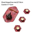 thumbnail image 4 of Chinese Style Kitchen Tea Towels Chinoiserie Dish Towels Kitchen Bar Towels Large Plate Cloth Gongfu Tea Tray Mat Kung Fu Tea Accessory Set - style:style 1;, 4 of 6