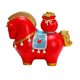 thumbnail image 2 of Adorno navideño de caballo de resina | Figura decorativa navideña roja y blanca | Mueble de TV moderno para sala de estar | Idea de regalo festivo | Elegante decoración invernal para el hogar, 2 of 6