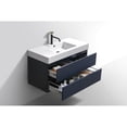 thumbnail image 3 of Kubebath Bliss 40" Blue  Wall Mount Modern Bathroom Vanity, 3 of 6