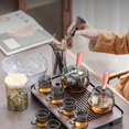 thumbnail image 4 of kurtrusly Glass Teapot Heat Resistant Tea Steeper Thickened Blooming Tea Maker Kettle, 4 of 8