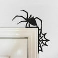 thumbnail image 3 of Luckky Halloween Door Corner Sign Decoration, Fall Door Corner Decor Halloween Door Frame Corner Sign Hanging Ornament for Fall Party Home Window Mirror Right Angle Decorations, 3 of 9