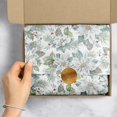 thumbnail image 4 of Jillson & Roberts Printed Christmas Gift Tissue 20" x 30", Snowdrift Floral (240 Unfolded Sheets), 4 of 5