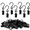 Black, variant on 50-Pack Stainless Steel S Hooks Curtain Clips, 2.4 Inch Light Clips Hangers for Backdrop Display, Outdoor String Lights, Party Decoration, Black