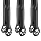 thumbnail image 4 of 3 pinzas de acero inoxidable para alimentos, pinzas para cocinar, pinzas para bufé, pinzas para hornear pan Negro, 4 of 5