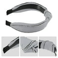 thumbnail image 4 of Unique Bargains 1 Pcs Women Knotted Headbands Fashion Wide Knot Rhinestone Head Bands Hair Accessories Gray, 4 of 7