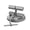 Gray, variant on Hyknon Sit Up Bar Foot Holder, Abs Master Sit Up Bar with Elastic 3 Suction Cups Pull Rope, Adjustable Sit Up Assistance Device, Portable Sit Up Assistant Device for Core Exercises Home Office, Black