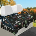 thumbnail image 4 of Yuyamidu Golf Theme Golf Cart Seat Covers FlannelGolf Cart Seat Cushion Covers Fits Club Car More 2 Person Seats Golf Carts, 4 of 8