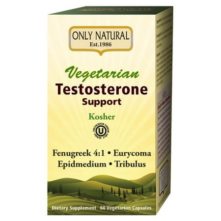 ONLY NATURAL végétarien testostérone Support - 60 capsules végétariennes