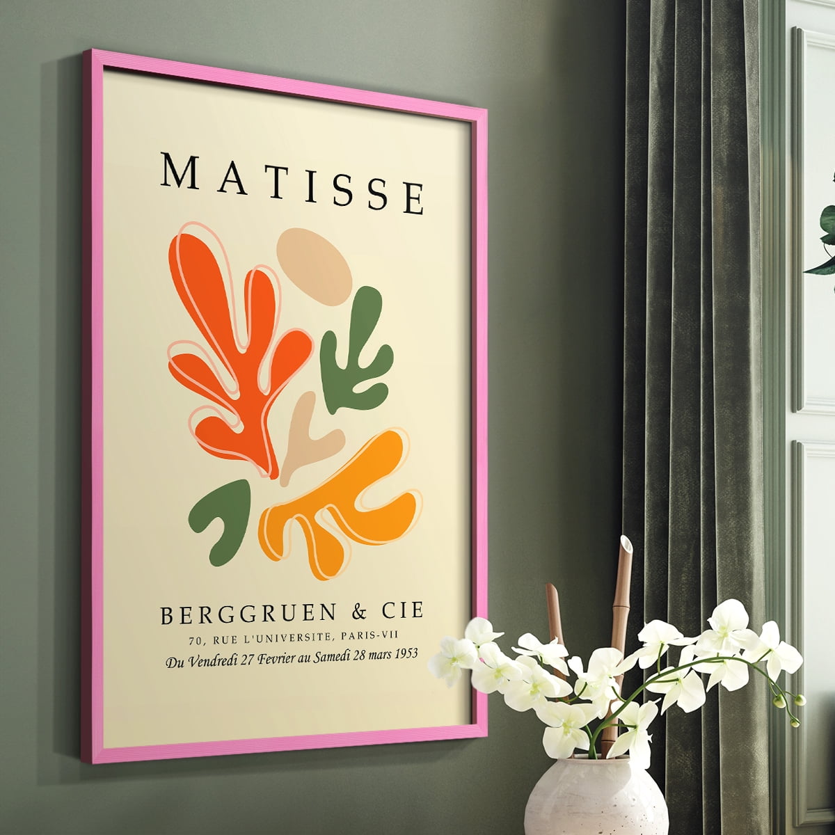 Matisse LXXXII Framed Print - Solid Wood