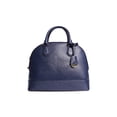 thumbnail image 2 of Michael Kors Smythe Large Dome Satchel Navy/Gold, 2 of 6