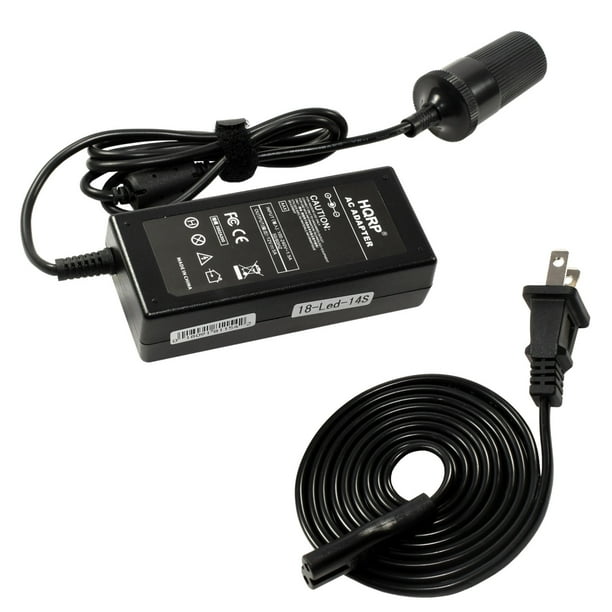 HQRP AC Adapter 110V to 12V DC 5Amp Converter for Rechargeable Car