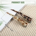 thumbnail image 4 of Unique Bargains 2 Pcs Metal Long Duckbill Hair Clips Large Crocodile Women Hair Clips  5.31"x0.83" Coffee Light Coffee, 4 of 7