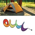 thumbnail image 1 of Hilandero De Viento Del Iris, Hilandero Colorido De La Escultura Del Viento Para Acampar, 1 of 7