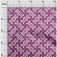 thumbnail image 2 of oneOone Velvet Purple Fabric Ikat Sewing Craft Projects Fabric Prints By Yard 58 Inch Wide, 2 of 5