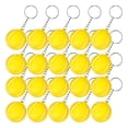 thumbnail image 1 of Paquete de 20 Llaveros Amarillos de Pelota de Tenis para Favores de Fiesta, Premio de Escolar, Bolsas de Regalo para Fiestas, Recuerdo Deportivo, 1 of 6
