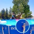 thumbnail image 2 of Juego de 2 soportes para manguera de piscina, adaptador para piscina, accesorios para piscina azul, 2 of 5
