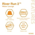 thumbnail image 5 of INTEX River Run Connect Inflatable Raft (4 Pack) + 2 Person Cooler Tube, 5 of 10
