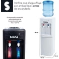 thumbnail image 2 of Dispensador De Agua Fría Caliente Eléctrico Garrafón 20lt, 2 of 5