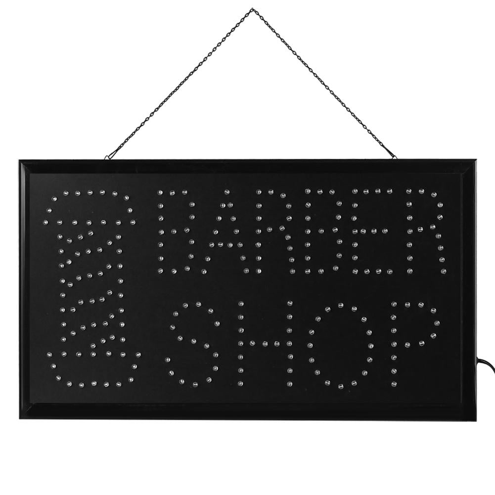 Flashing BARBER Hairdressing led new window Shop signs 