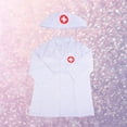 Doctor Lab Coat Deluxe Kids Toddler Costume Set for Halloween Scrub