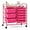 Hot Pink1, variant on AEGFKD 9 Drawers Rolling Cart, Classroom Organizers, Storage Cart with Wheels, for Teacher Office Home School Supplies Tool Craft Art Paper, Black
