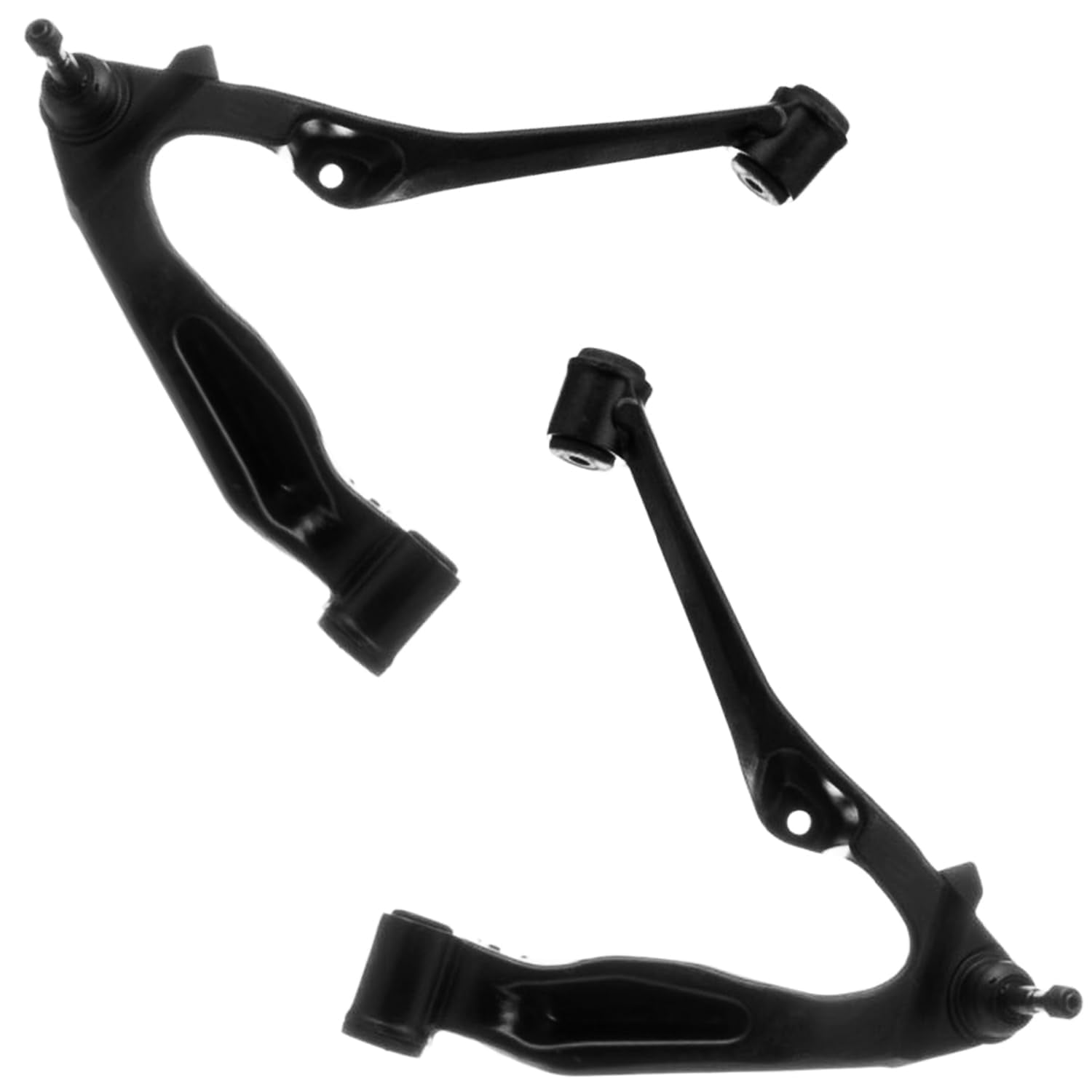 Detroit Axle - 4pc Front Control Arms Sway Bars for Chevy GMC Silverado Sierra 2500 3500 HD, Suburban Avalanche Yukon XL 2500 H2, 2 Lower Control Arms with Ball Joints 2 Sway Bar Ends Replacement